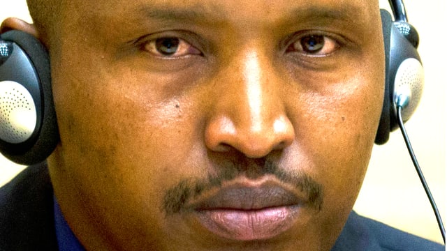 Portrait des kongolesischen Ex-Rebellenchefs Bosco Ntaganda. Portrait des kongolesischen Ex-Rebellenchefs Bosco Ntaganda.