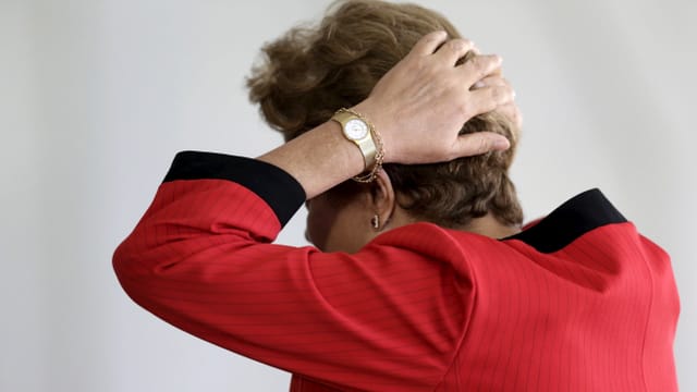 Staatspräsidentin Dilma Rousseff. Staatspräsidentin Dilma Rousseff.