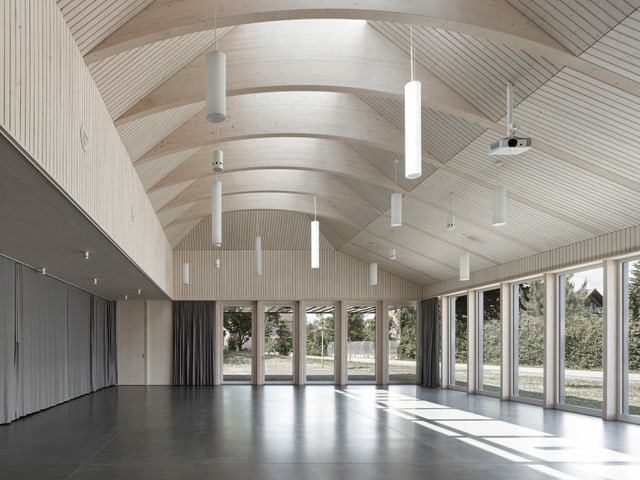 Innenraum neues Pfarreizentrum Kriegstetten Innenraum neues Pfarreizentrum Kriegstetten