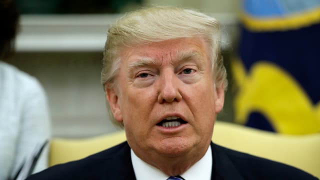 Präsident Donald Trump. Präsident Donald Trump.