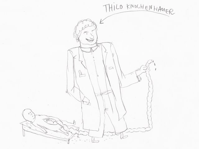 Abteilungsarzt Dr. Thilo Knochenhauer. Abteilungsarzt Dr. Thilo Knochenhauer.