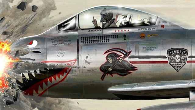 Die Rückseite von Eminems zehntem Album «Kamikaze». Die Rückseite von Eminems zehntem Album «Kamikaze».