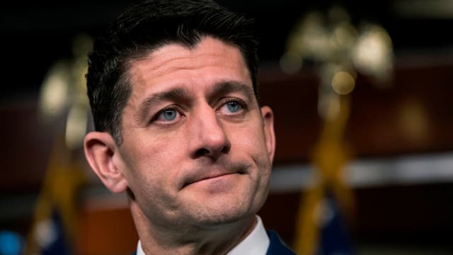 Paul Ryan im Porträt. Paul Ryan im Porträt.
