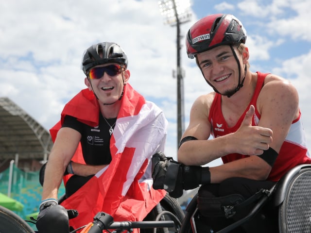 Beat Bösch (l.) und Fabian Blum. Beat Bösch (l.) und Fabian Blum.