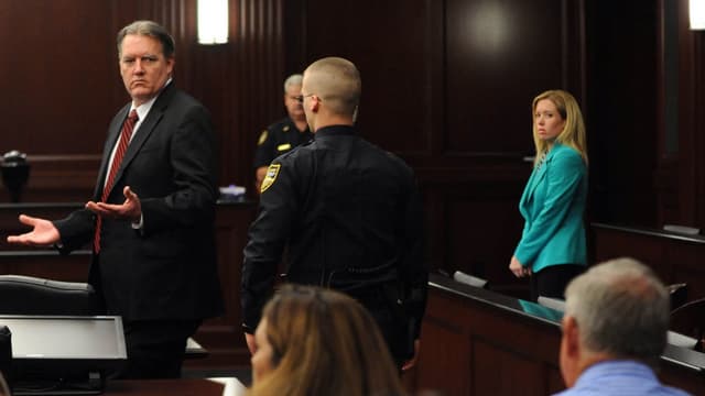 Michael Dunn vor Gericht in Jacksonville, Florida. Michael Dunn vor Gericht in Jacksonville, Florida.