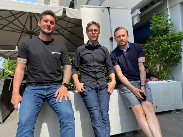 Baykal Bellusci Reto Held und Daniel Gygax Baykal Bellusci Reto Held und Daniel Gygax