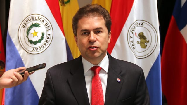 Paraguays Aussenminister Luis Castiglioni Paraguays Aussenminister Luis Castiglioni
