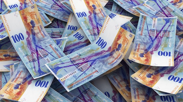 Geld, 100er Noten Geld, 100er Noten