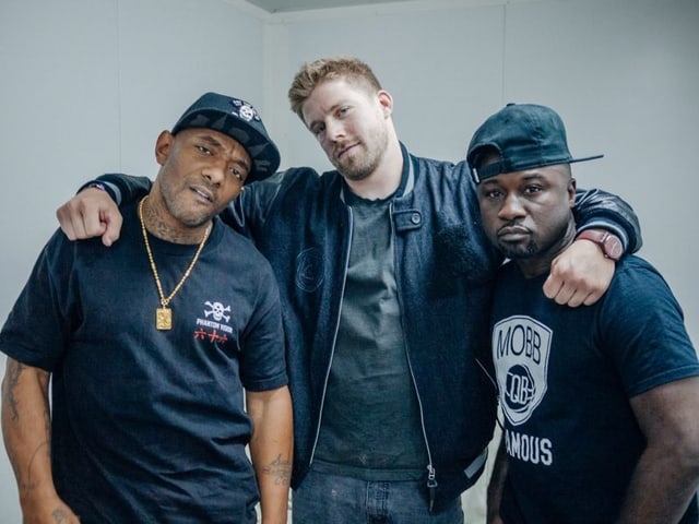 «We're rebels.» Mobb Deep bei Mauro Wolf. «We're rebels.» Mobb Deep bei Mauro Wolf.
