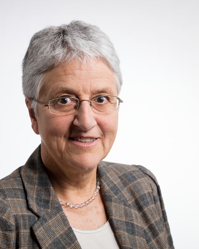 Silva Semadeni, cussegliera naziunala PS. Silva Semadeni, cussegliera naziunala PS.