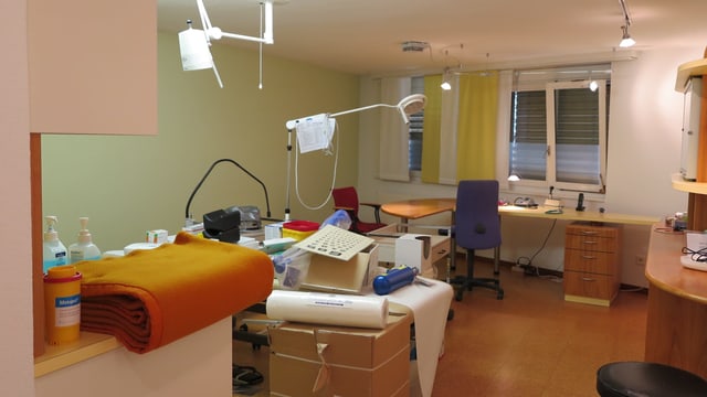 Sprechzimmer der Arztpraxis Sprechzimmer der Arztpraxis