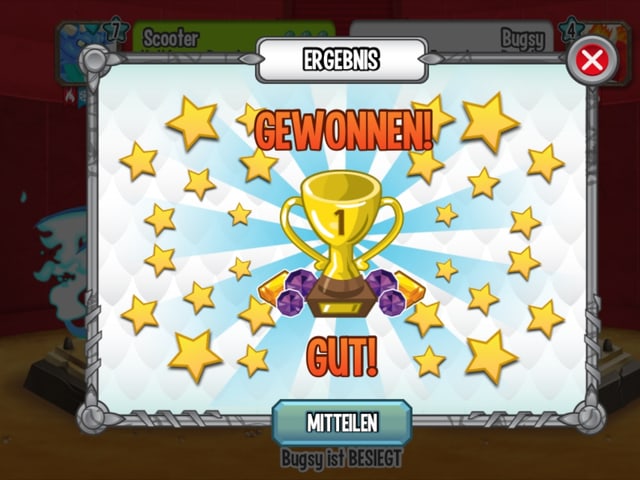Wir haben eine Pokal gewonnen. Wir haben eine Pokal gewonnen.