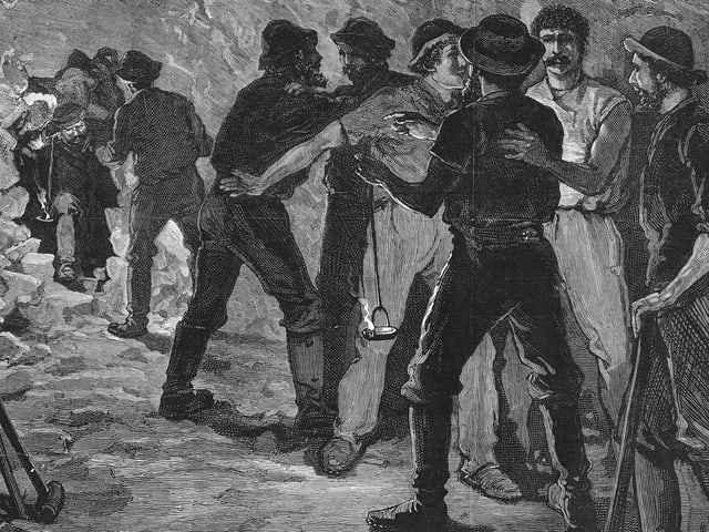 Durchstich Gotthard 29. Februar 1880 Durchstich Gotthard 29. Februar 1880