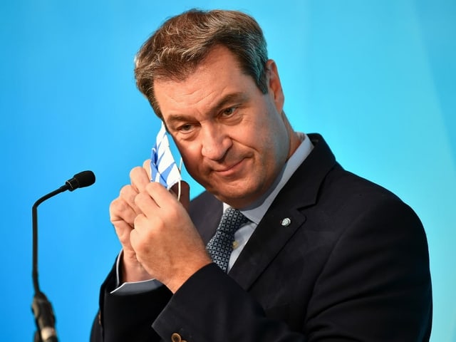 Bayerns Ministerpräsident Markus Söder Bayerns Ministerpräsident Markus Söder