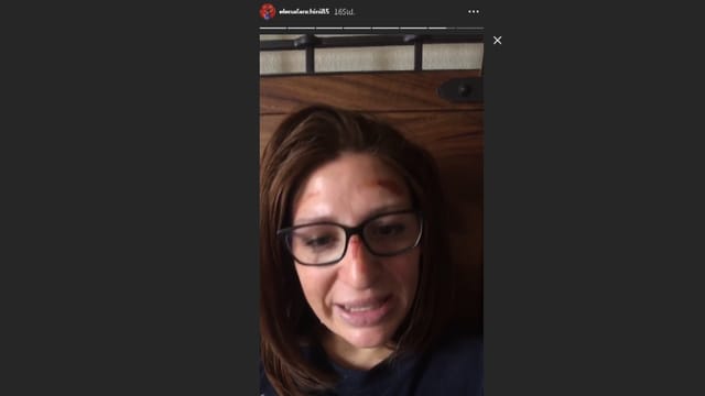Elena Fanchini in ihrer Instagram-Story. Elena Fanchini in ihrer Instagram-Story.