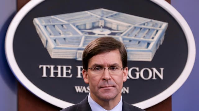US-Verteidigungsminister Mark Esper US-Verteidigungsminister Mark Esper