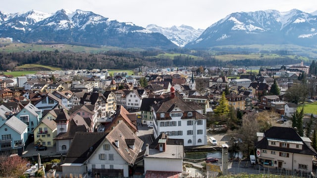 Ansicht auf Sarnen Ansicht auf Sarnen