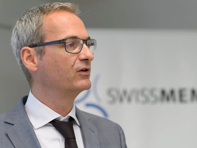 Swissmem-Direktor Dietrich. Swissmem-Direktor Dietrich.