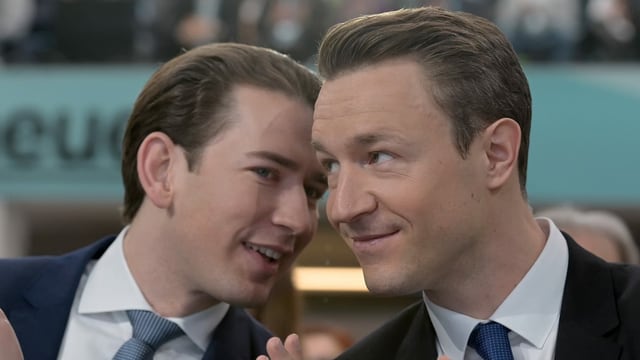 Blümel und Kurz im Februar 2020 Blümel und Kurz im Februar 2020