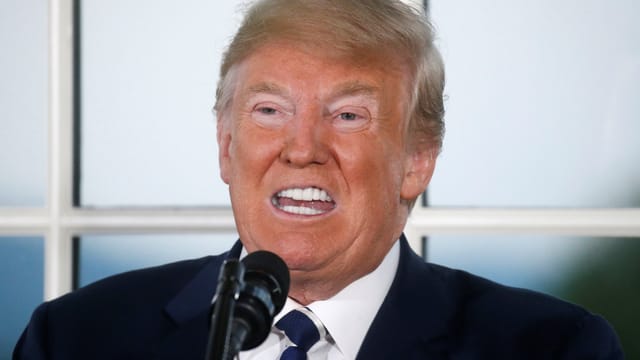 US-Präsident Donald Trump. US-Präsident Donald Trump.