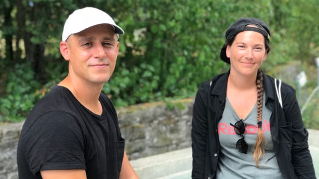 Portrait von Matthias Schlemmermeyer und Laura Bösiger von den Winterthurer Musikfestwochen. Portrait von Matthias Schlemmermeyer und Laura Bösiger von den Winterthurer Musikfestwochen.
