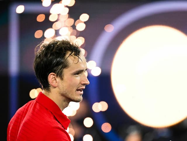 Daniil Medwedew baute seine Siegesserie auf 14 Spiele aus. Daniil Medwedew baute seine Siegesserie auf 14 Spiele aus.