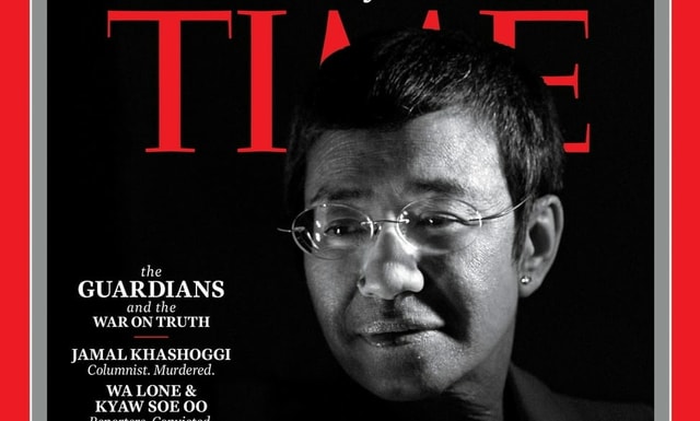 Maria Ressa auf "Time"-Cover Maria Ressa auf "Time"-Cover