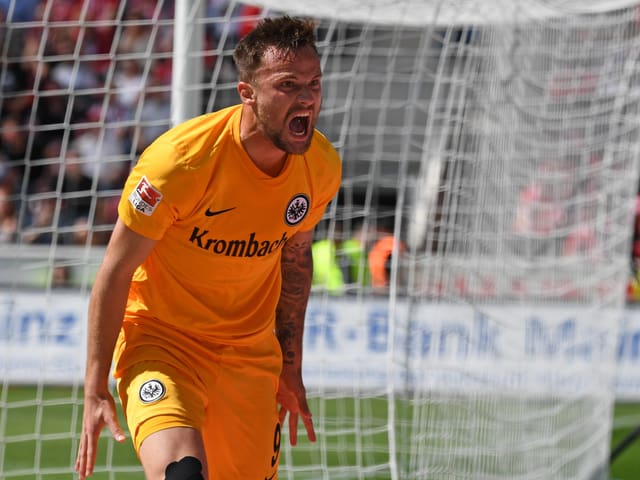 Haris Seferovic schreit seinen Frust heraus