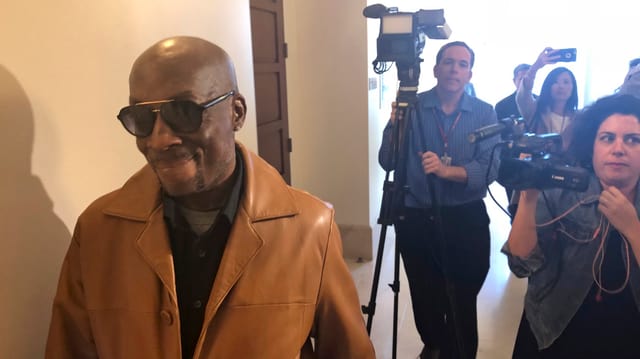 Der ehemalige Hausmeister Dewayne Johnson Der ehemalige Hausmeister Dewayne Johnson