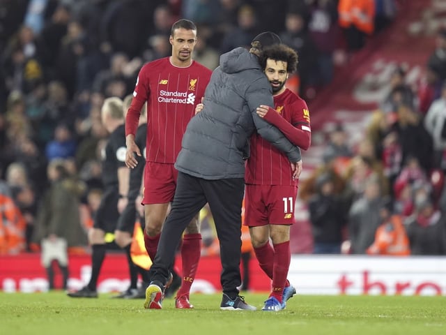 Matip Klopp Salah Matip Klopp Salah