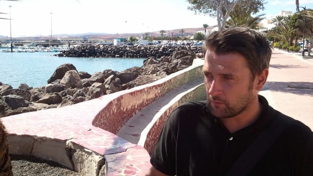 Michael erkundet die Inselhauptstadt Puerto del Rosario Michael erkundet die Inselhauptstadt Puerto del Rosario