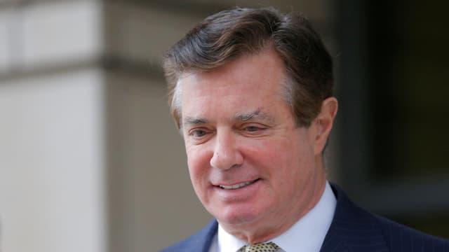 Paul Manafort in Nahaufnahme. Paul Manafort in Nahaufnahme.