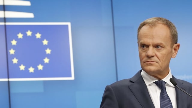 Der Präsident des Europäischen Rates, Donald Tusk. Der Präsident des Europäischen Rates, Donald Tusk.