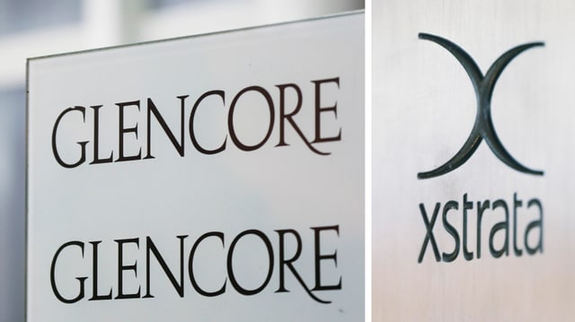 Schilder Glencore und Xtrata Schilder Glencore und Xtrata