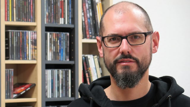 Samuel Hug in seinem Büro. Samuel Hug in seinem Büro.