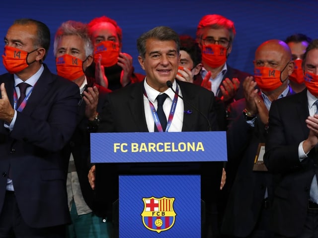 Joan Laporta. Joan Laporta.