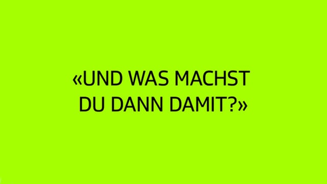 Ahhh... Du studierst Englisch? Dann wirst du Lehrerin?