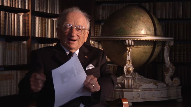 Benjamin Ferencz: Auch mit 94 Jahren ein unglaublich agiler und wacher Erzähler Benjamin Ferencz: Auch mit 94 Jahren ein unglaublich agiler und wacher Erzähler