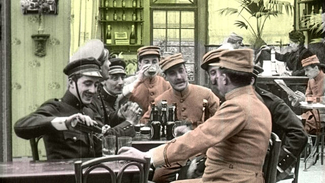 Szene aus «Verflucht sei der Krieg». Szene aus «Verflucht sei der Krieg».