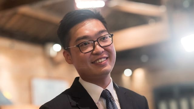 Der Anführer der verbotenen National Party, Andy Chan, ist bereit seit Donnerstag in Polizeigewahrsam. Der Anführer der verbotenen National Party, Andy Chan, ist bereit seit Donnerstag in Polizeigewahrsam.
