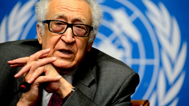 UN-Vermittler Lakhdar Brahimi UN-Vermittler Lakhdar Brahimi