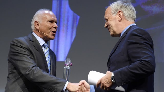 Hess (lins) und Johann Schneider-Ammann Hess (lins) und Johann Schneider-Ammann