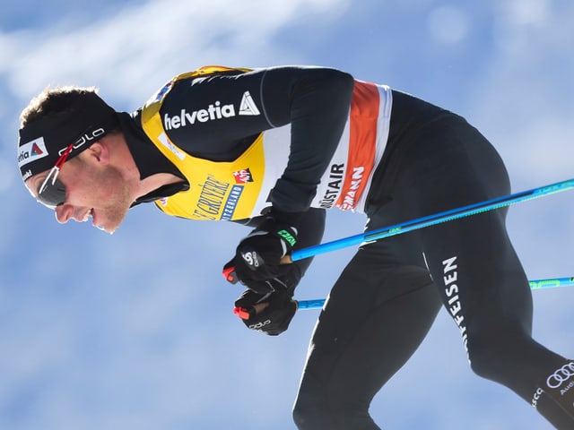 Erwan Käser erreichte im Klassisch-Sprint die Viertelfinals. Erwan Käser erreichte im Klassisch-Sprint die Viertelfinals.