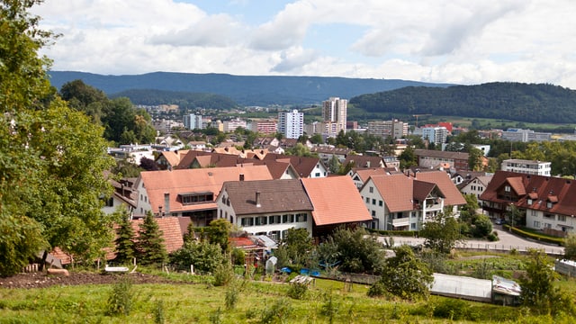 Spreitenbach aus der Ferne Spreitenbach aus der Ferne