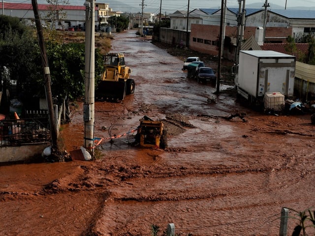 Unwetter In Griechenland An Entwarnung Ist Nicht Zu Denken News Srf