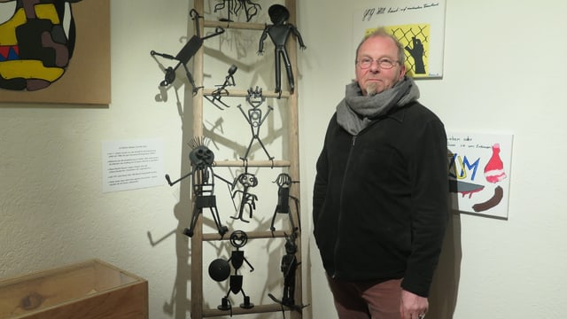 Der Konservator des Museums Michel Spiess Der Konservator des Museums Michel Spiess
