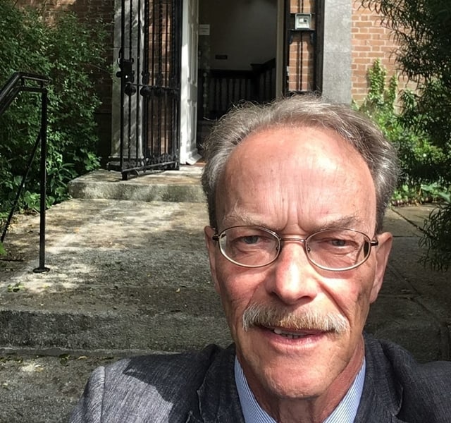Martin Alioth vor der Marsh-Bibliothek, wo sich auch James Joyce inspirieren liess. Martin Alioth vor der Marsh-Bibliothek, wo sich auch James Joyce inspirieren liess.