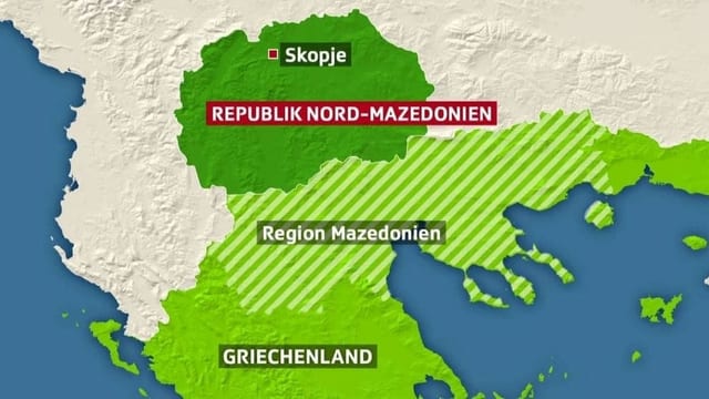 Karte der Region Karte der Region