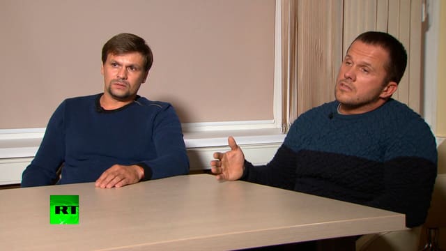 Ruslan Boshirov und Alexander Petrov Ruslan Boshirov und Alexander Petrov
