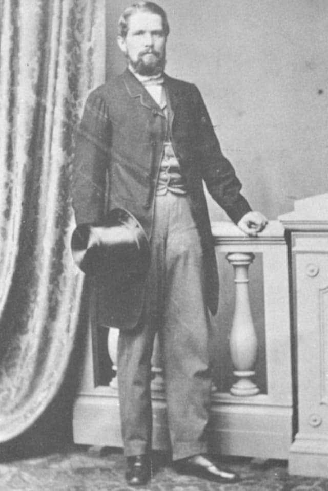 Genrebild des Heinrich Rudolph Ruete, hanseatischer Ehemann der Prinzessin Genrebild des Heinrich Rudolph Ruete, hanseatischer Ehemann der Prinzessin